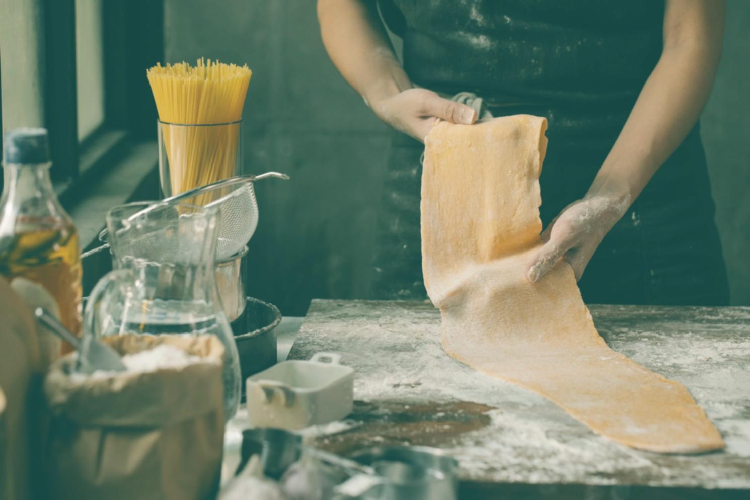 Advanced food styling and plating composition examples