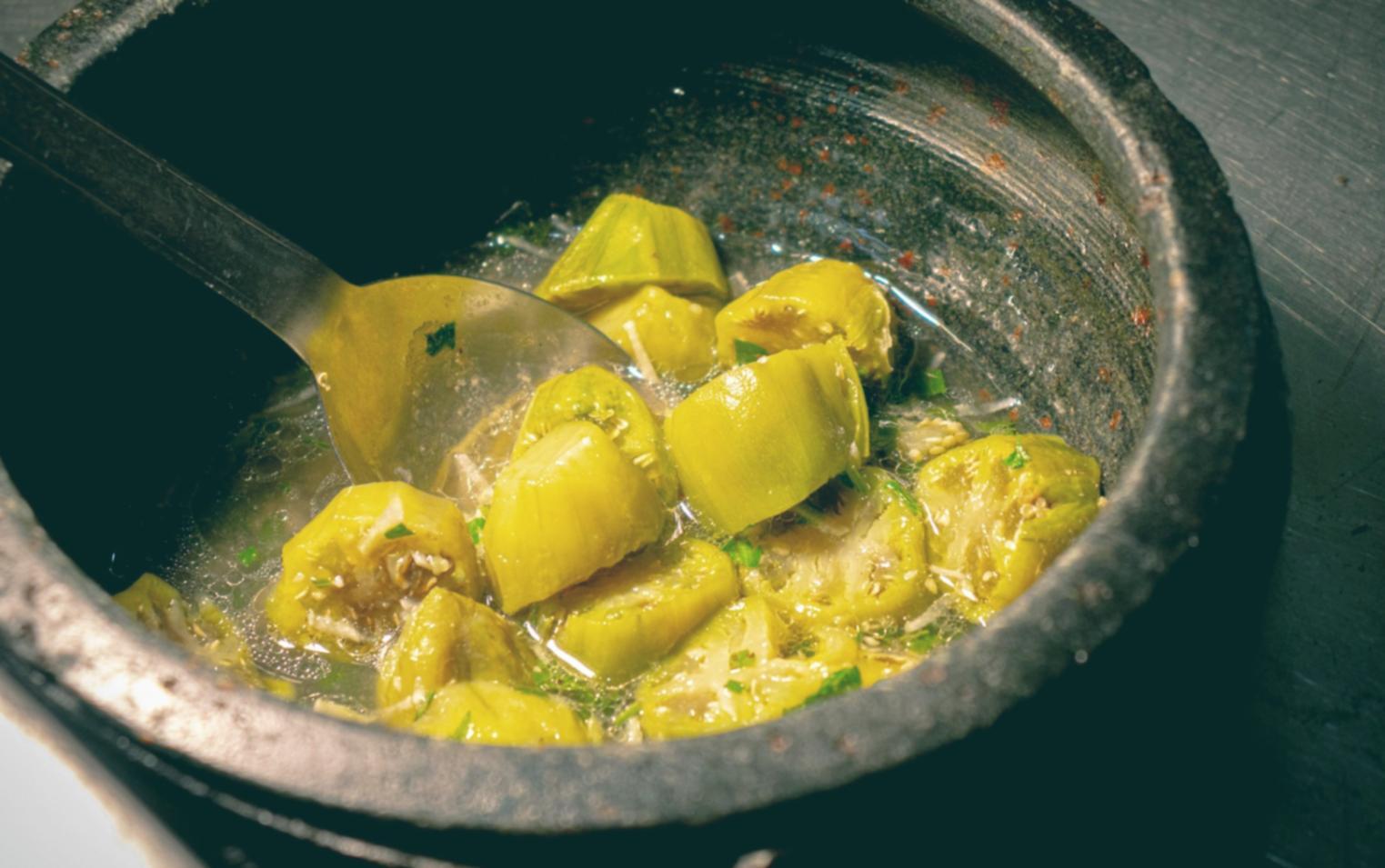 Traditional meets modern food presentation styles